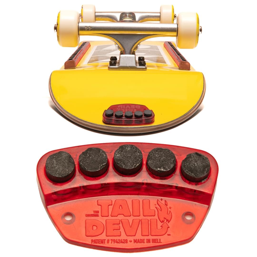 THE ORIGINAL TAIL DEVIL SPARK IT UP! Skateboard Plate | s for Your Skateboard | Ultimate Skateboarder's Accessory | A Plate Attachment for Cool ing Effect (1 Pack)