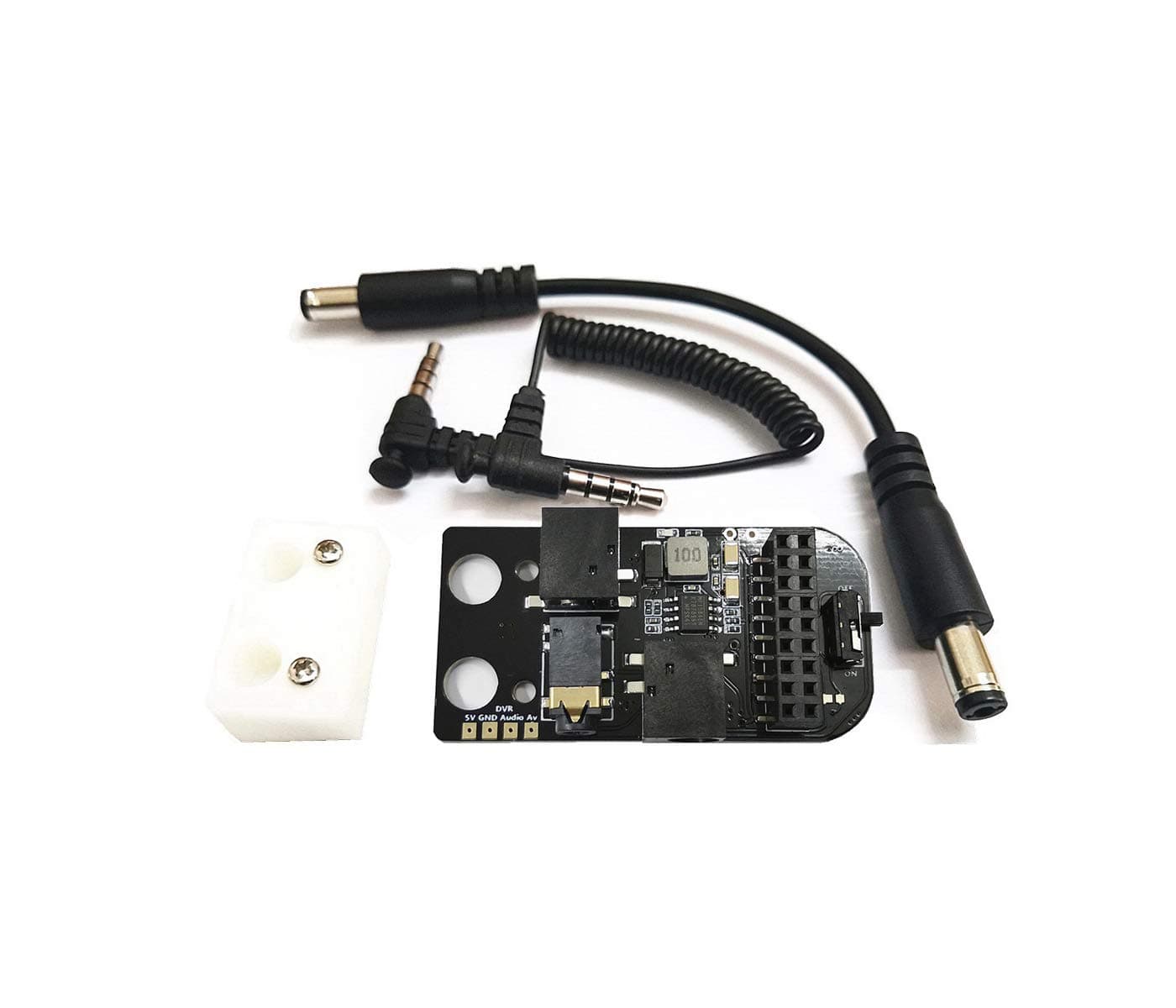 5.8G Analog Receiver Module Adapter Board for DJI Digital FPV Goggles Fatshark RapidFire Furious Ture-D Module FPV Video Receiver V3.0