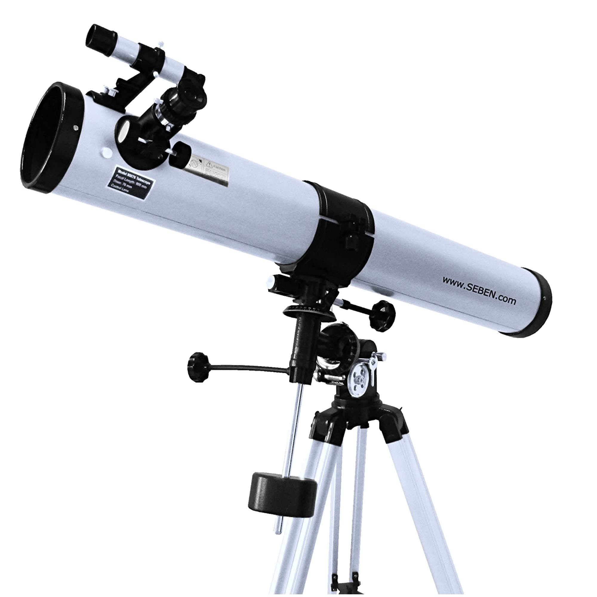 Seben 76/900 EQ2 astronomical reflecting telescope
