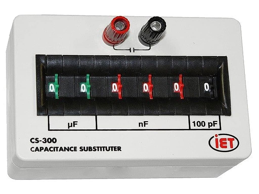 IETLabs Decade Box Cap. CS- 300 Substituter 6 Ranges