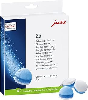 3-phase cleaning tablets for fully automatic coffee machines, 25045