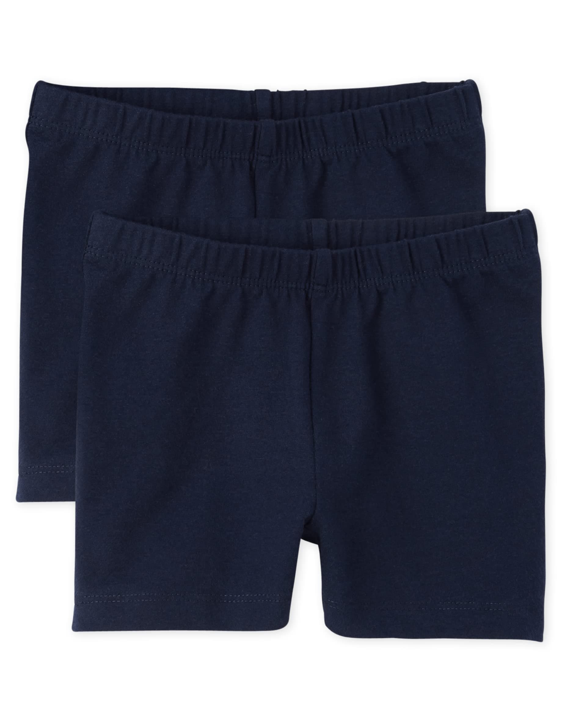 The Children's Place Girl's Girls Uniform Cartwheel Shorts 2-Pack Pants