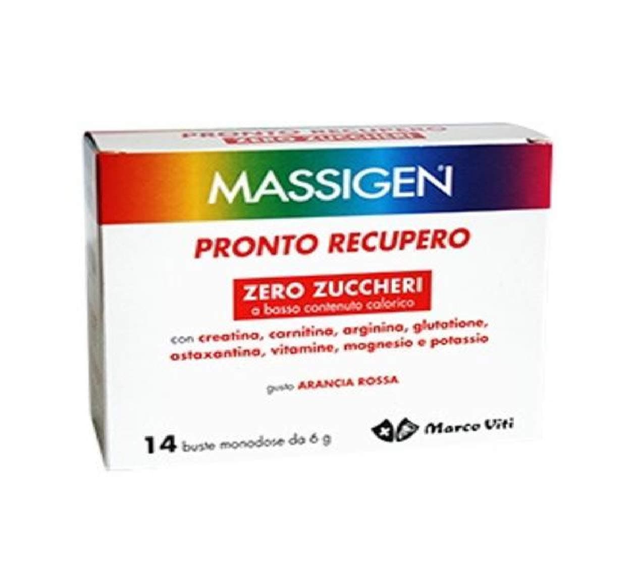 Massigen Rapid Zero Sugar Recovery 14 Bags
