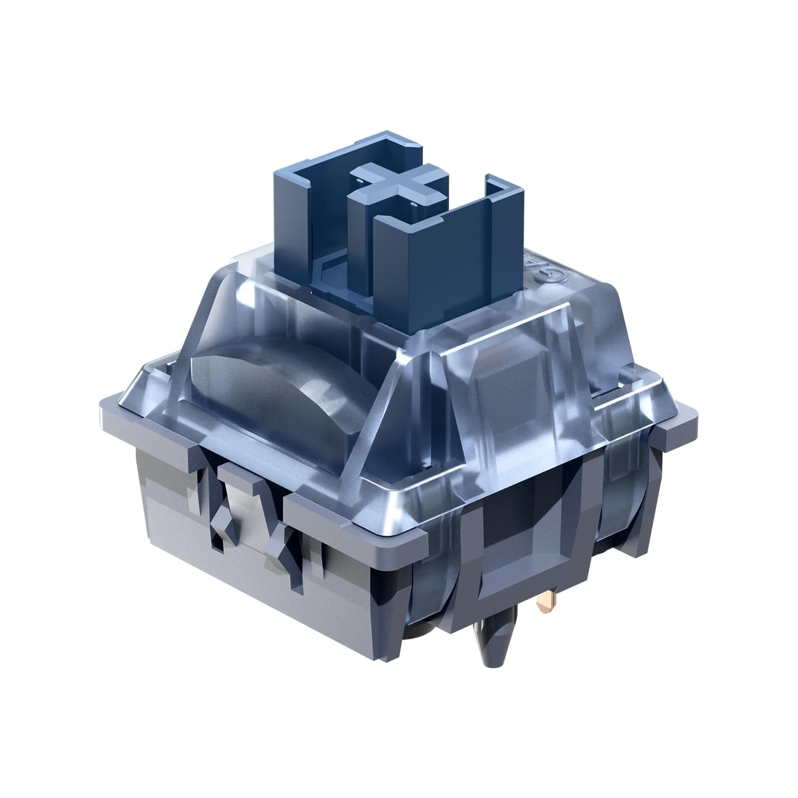 GK GAMAKAY Pegasus Tactile Silent Keyboard Switch with LED Diffuser for Backlit Mechanical Keyboard 5 Pin Pre-lubed Switches for DIY (Pegasus V2 Switch-35Pcs)