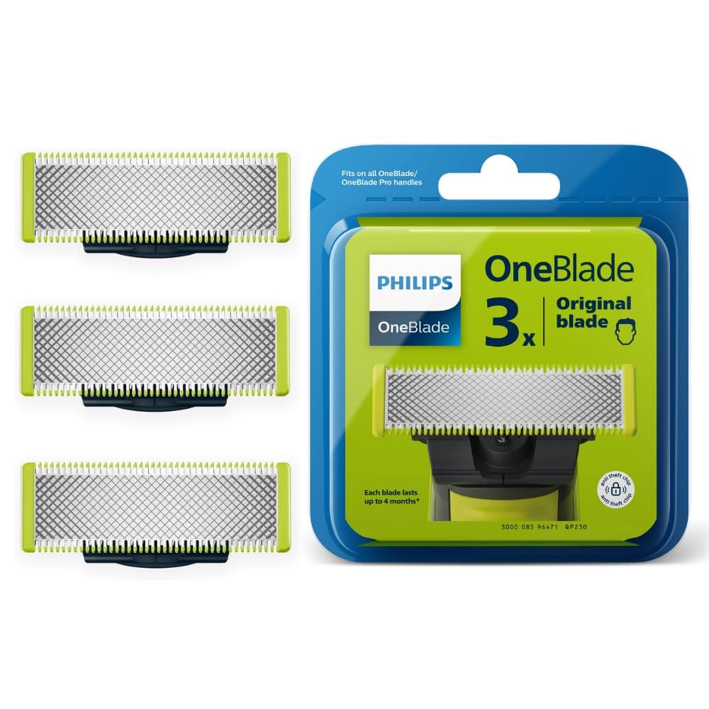 Philips OneBlade Replacement Blade - Pack of 3 (1 year supply) - QP230/50