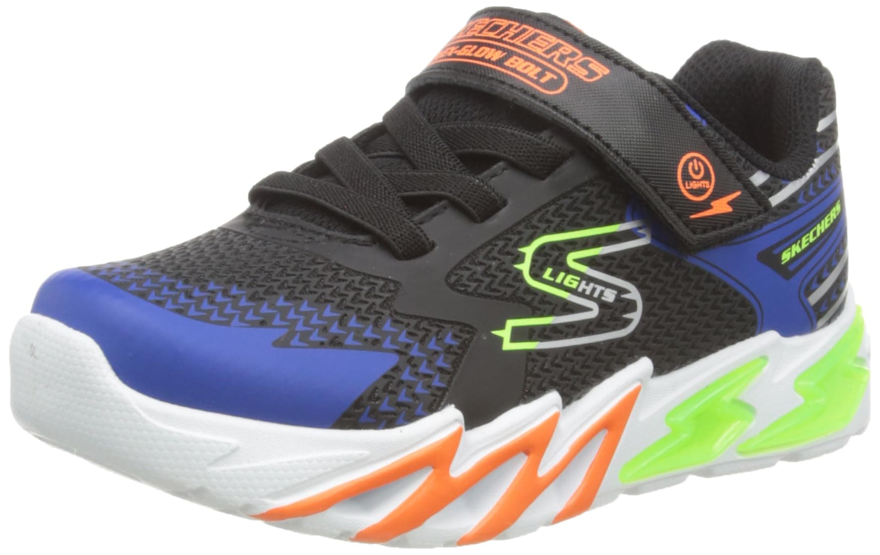 SkechersUnisex-Child Flex-Glow Bolt
