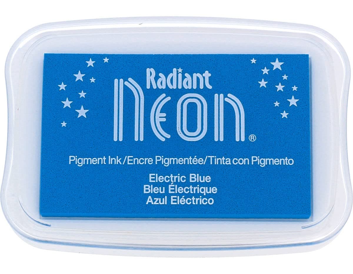 Radiant Neon Electric Ink Pad, Blue