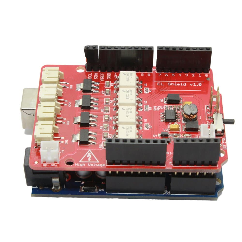 Makerstudio EL Shield for Arduino DIY