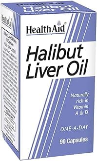 HealthAidHalibut Liver Oil - 90 Capsules