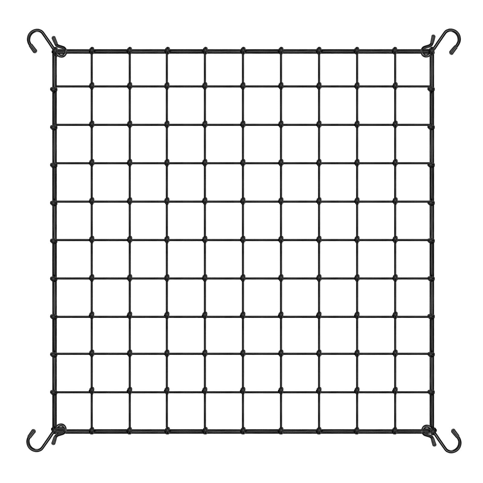 VIVOSUN 5 x 5Ft. Elastic Trellis Netting with 4 Hooks for Climbing Plants, Vegetables, Fruits, and Flowers, 1-Pack