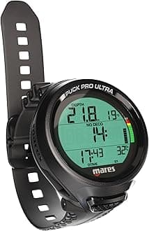 Mares Puck Pro Ultra Dive Computer - Air, Nitrox, Depth, Decompression, Temperature, Time, Dive Data
