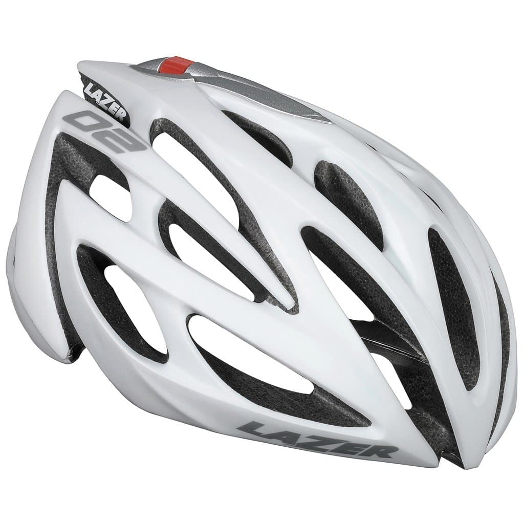 Lazer O2 Helmet: Matte White MD-LG