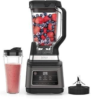 Food Blender 2-In-1 With Auto-Iq, Black, 1200W