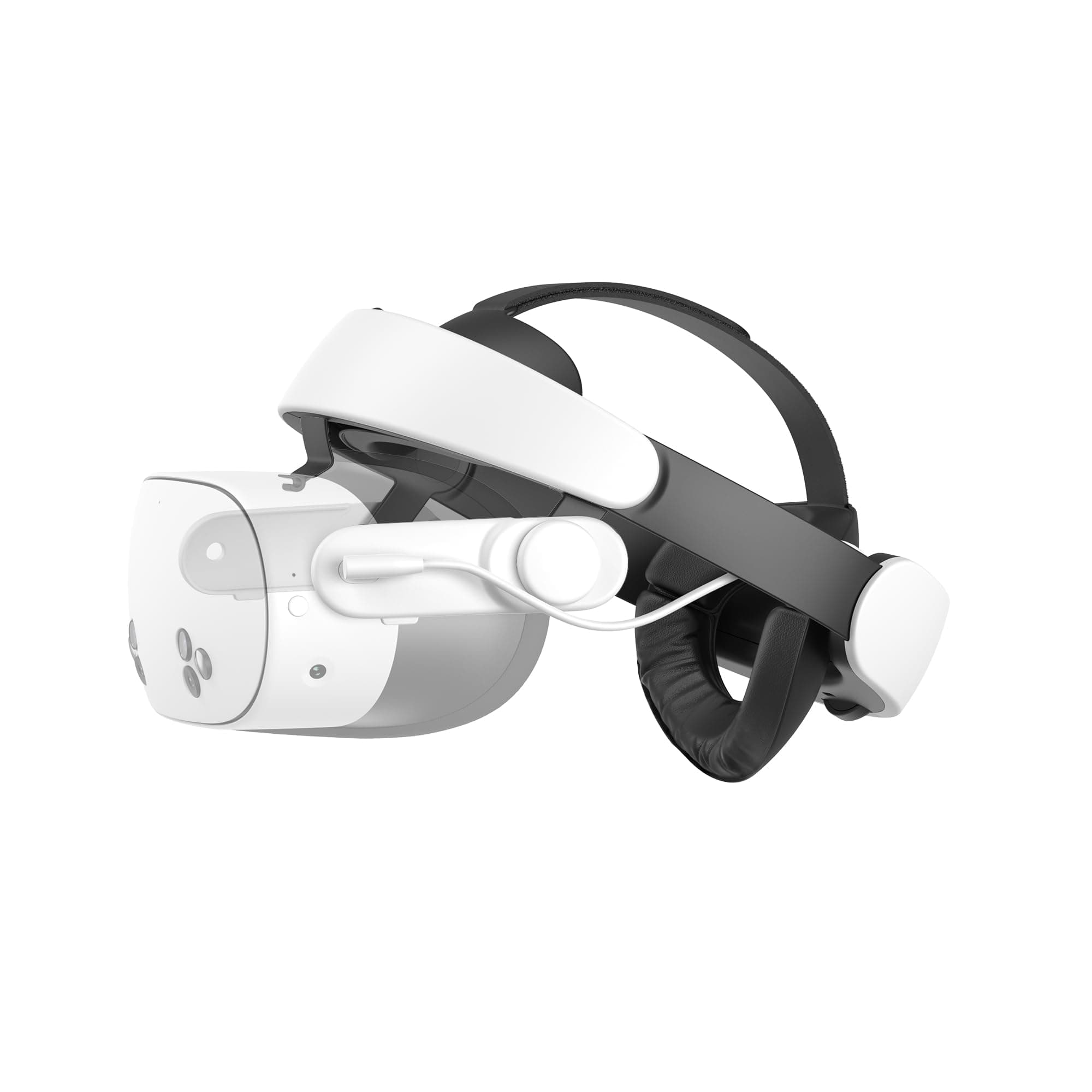 H4 Boost Battery Halo Head Strap for Meta Quest 3/3S/Oculus Quest 3, Lightweight Comfortable VR Accessories with Balanced Design, DualFast Charging Headset