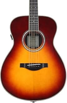 Yamaha L-Series Transacoustic Guitar - Concert Size, Brown Sunburst