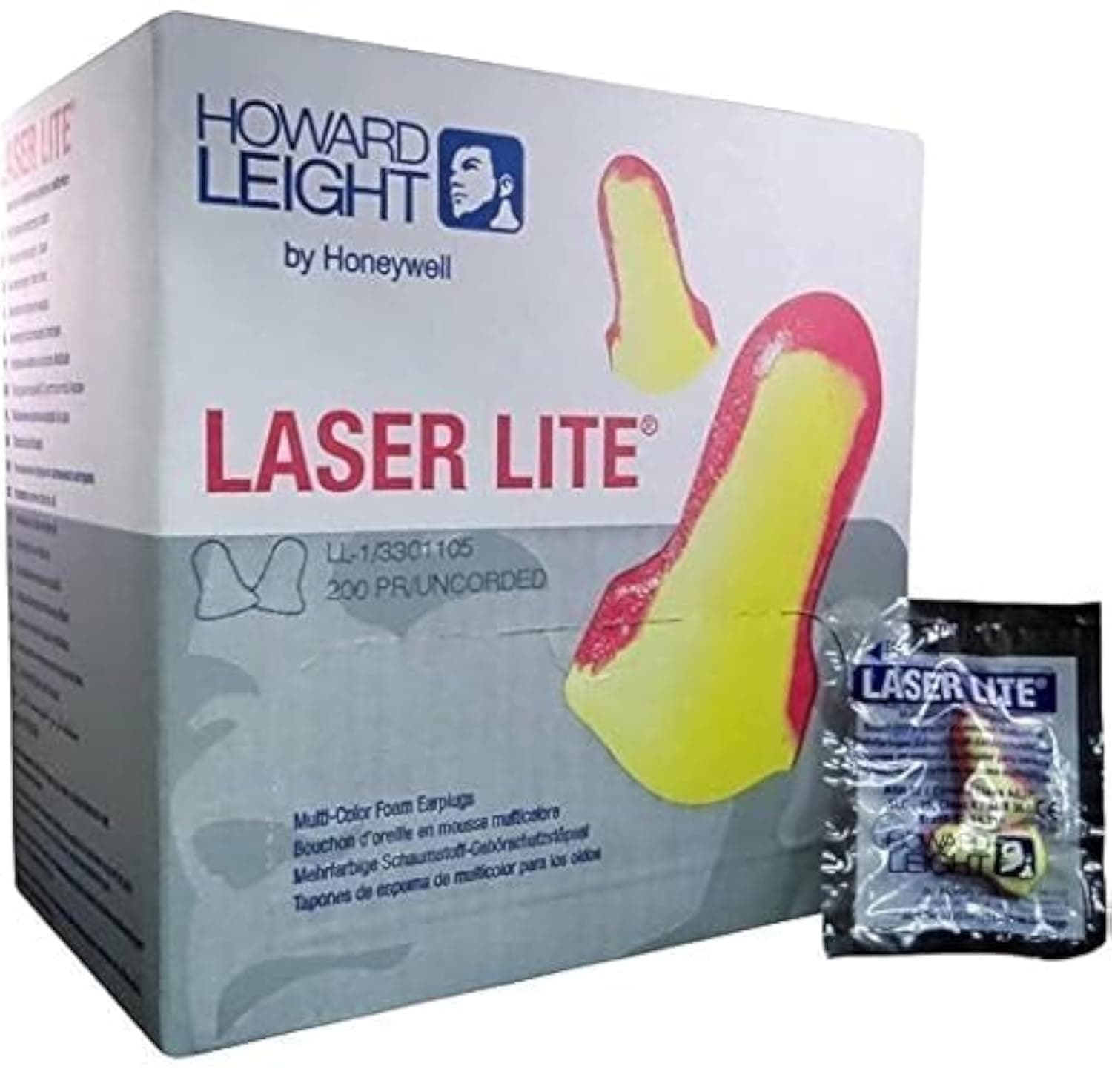 Howard Leight HOWR01669BX - Single-use Foam Ear Plugs