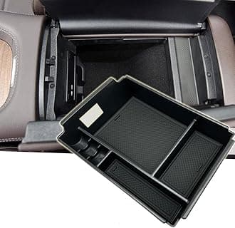 Center Console Organizer Tray Storage Box Compatible with Mercedes Benz 2022 GLE/GLS Accessories 2021 2020, Car Central Armrest Storage Box Tray Organizer