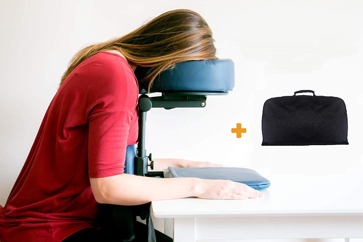 Vitrectomy Face Down Recovery Support System - for Sitting (at Home or in The Car) and Sleeping During Recovery- Post , Macular Hole and Retinal Detachment Surgery Recovery Equipment + Carrying Case