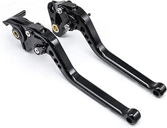CNC Clutch Brake Levers Compatible with RE 650 Interceptor (INT650) 2023-2024 Super Meteor Shotgun 650 2024, Bear 650 2025 Motorcycle Long Black