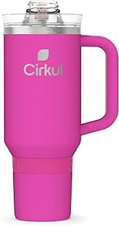 Cirkul 40oz. Brink Stainless Steel Tumbler with Handle, All-Day StrawSip™, Double-Wall Insulated