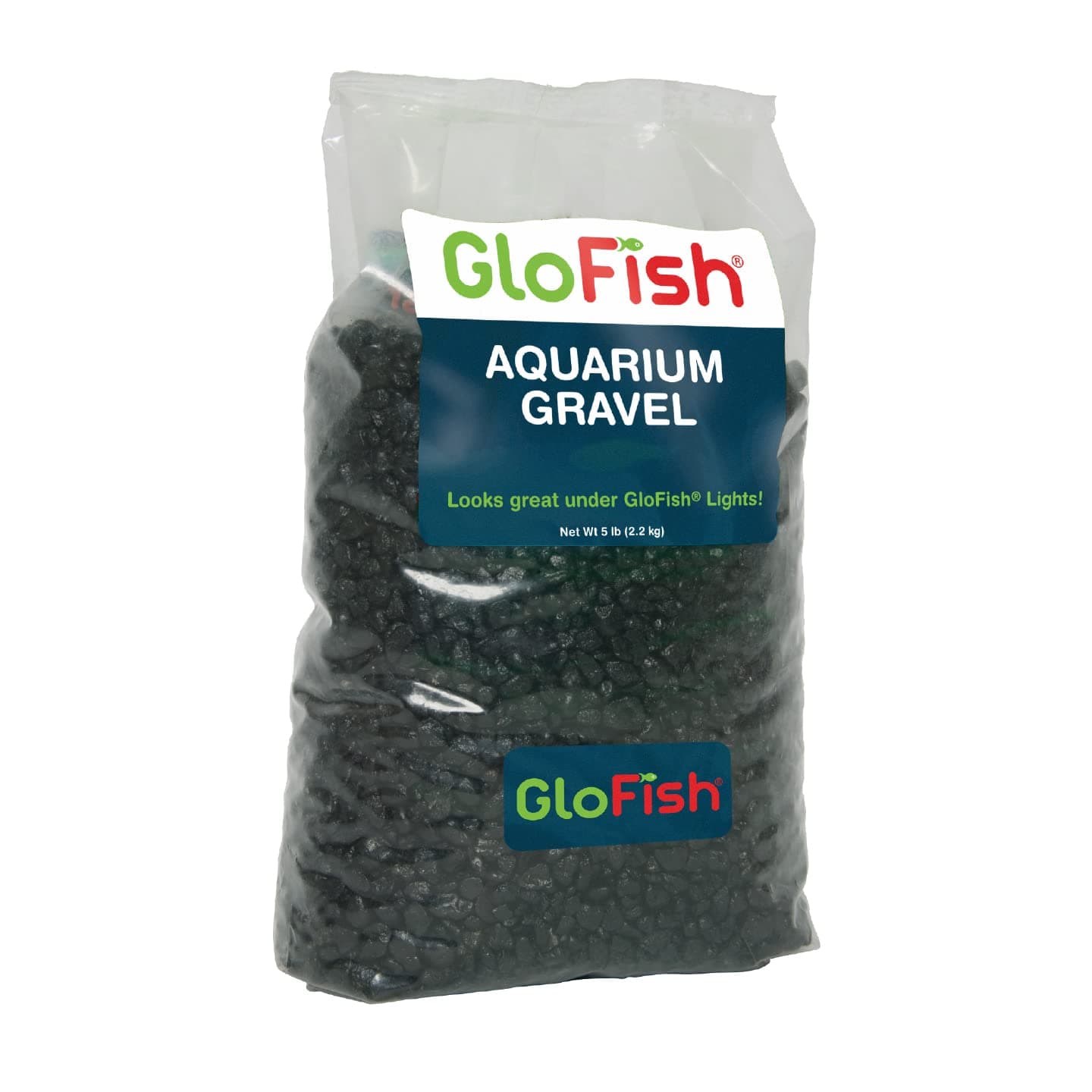 Aquarium Gravel, Solid Black, 5-Pound Bag