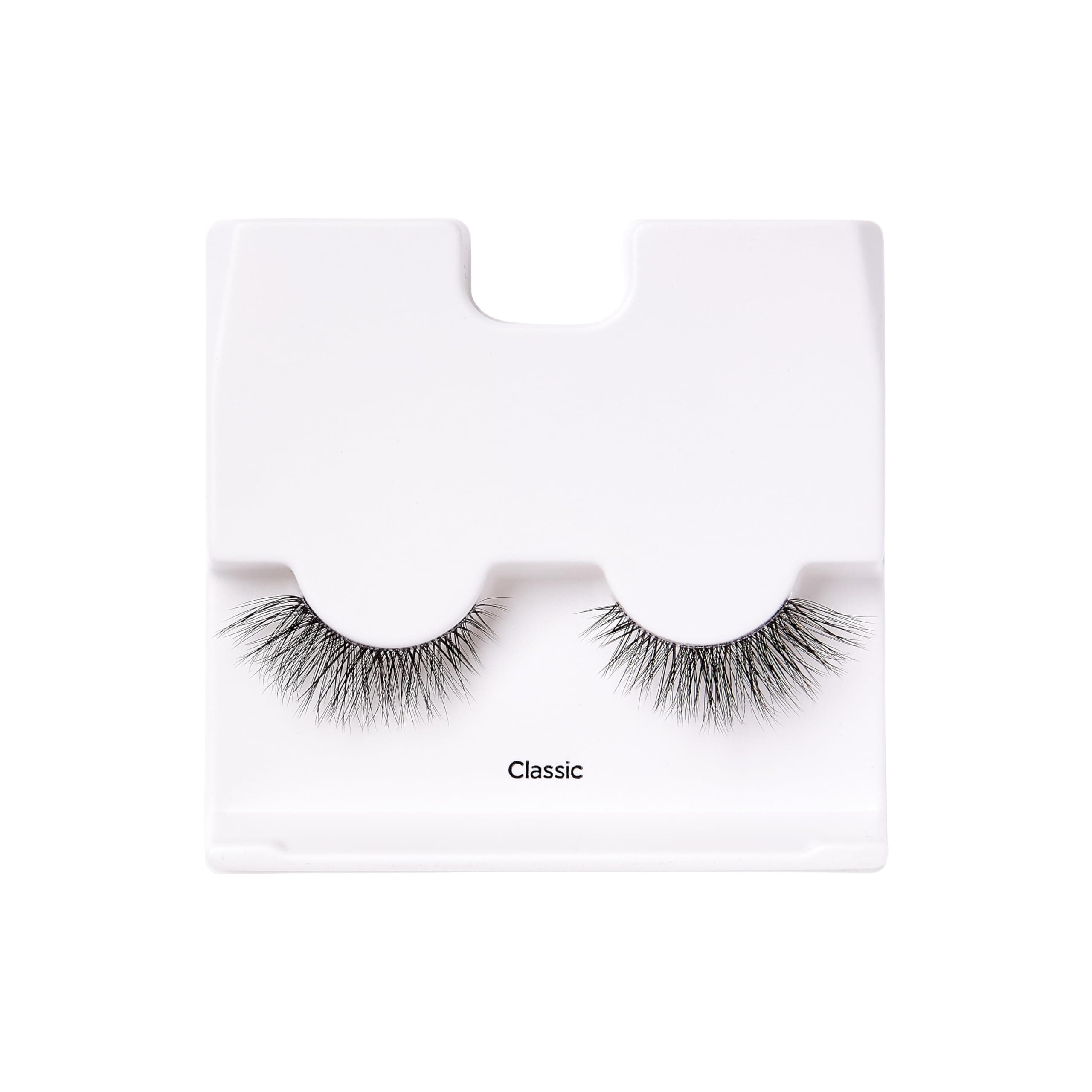 KISS Lash Couture LuXtensions Collection False Eyelashes, Flat Technology, Super Slim Band, Real Extension Fibers, Reusable, Contact Lens Friendly Strip Lashes, Style Classic, 1 Pair