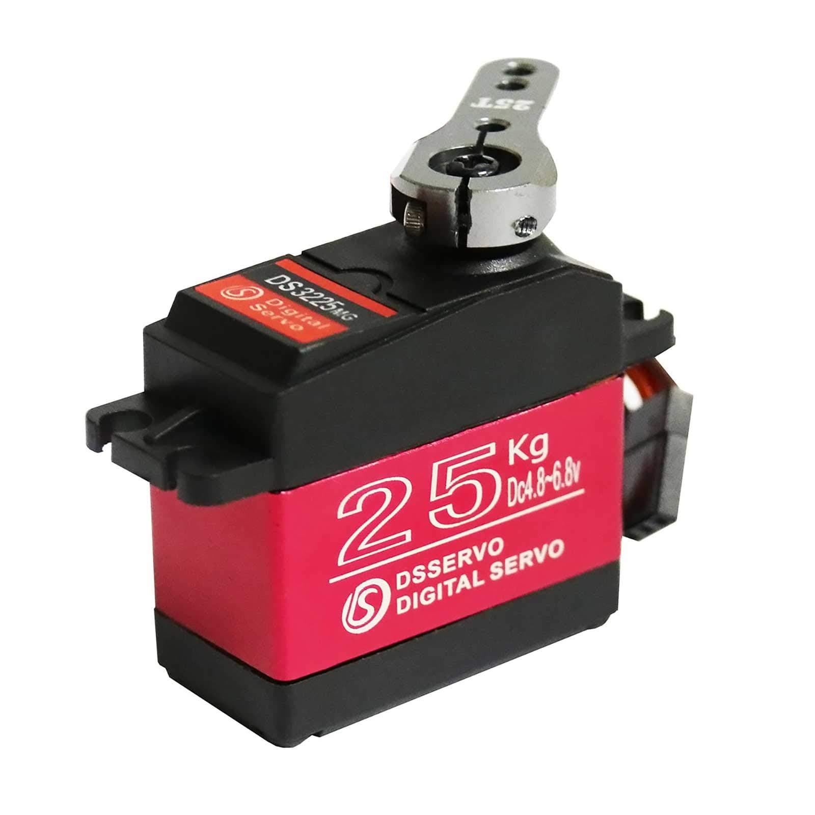 35kg High Torque Servo, Coreless Servo with Full Aluminum Case and Stainless Steel Gear Servo, Waterpoof Servo Compatible with 1/6,1/8, 1/10, 1/12 RC Car/Robot/Boat