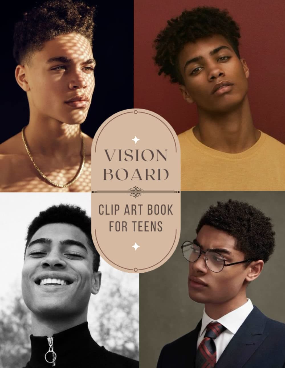 Vision Board Clip Art Book For Teens: Create Powerful Vision Boards from Images, Quotes, and Words to Achieve Your Best Year Ever | For Teenagers and Kids ( vision board magazines 2023/2024 )