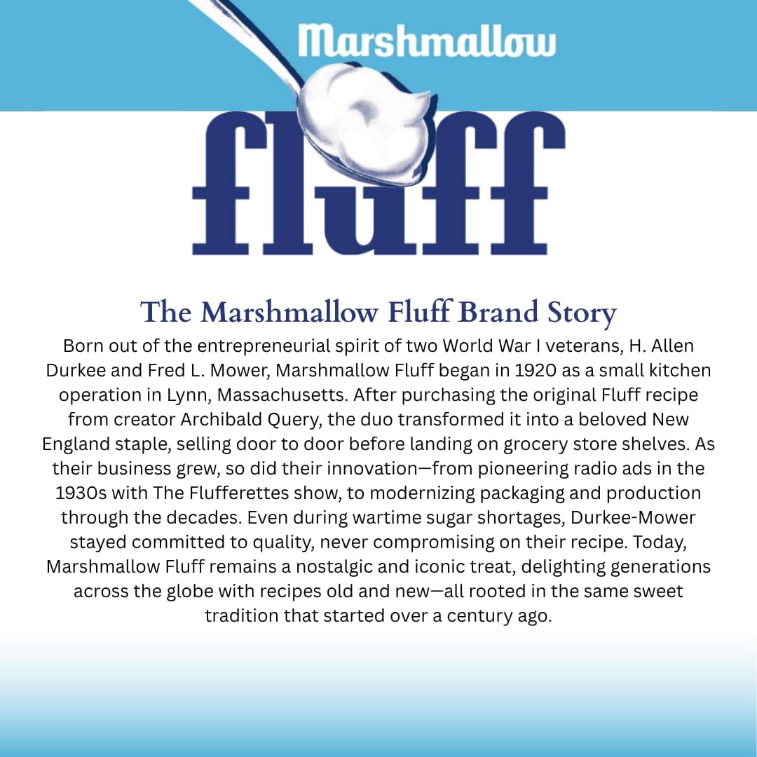 Fluff Marshmallow Spread, Classic Original Flavor, 7.5oz (Pack of 1)
