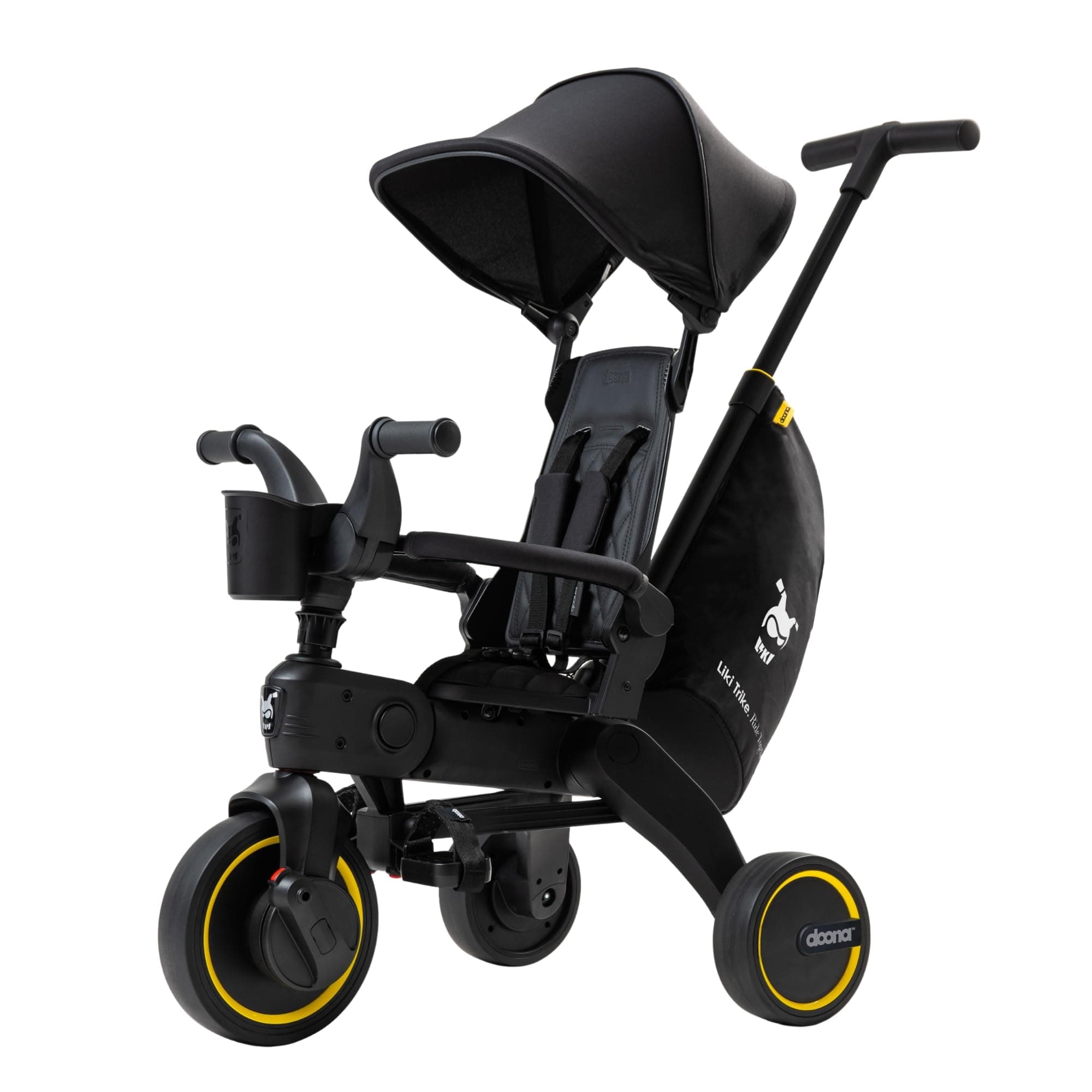 Liki Trike, Midnight Edition - 5-in-1 Compact, Foldable Tricycle - Suitable for Toddlers 10 to 36 Months