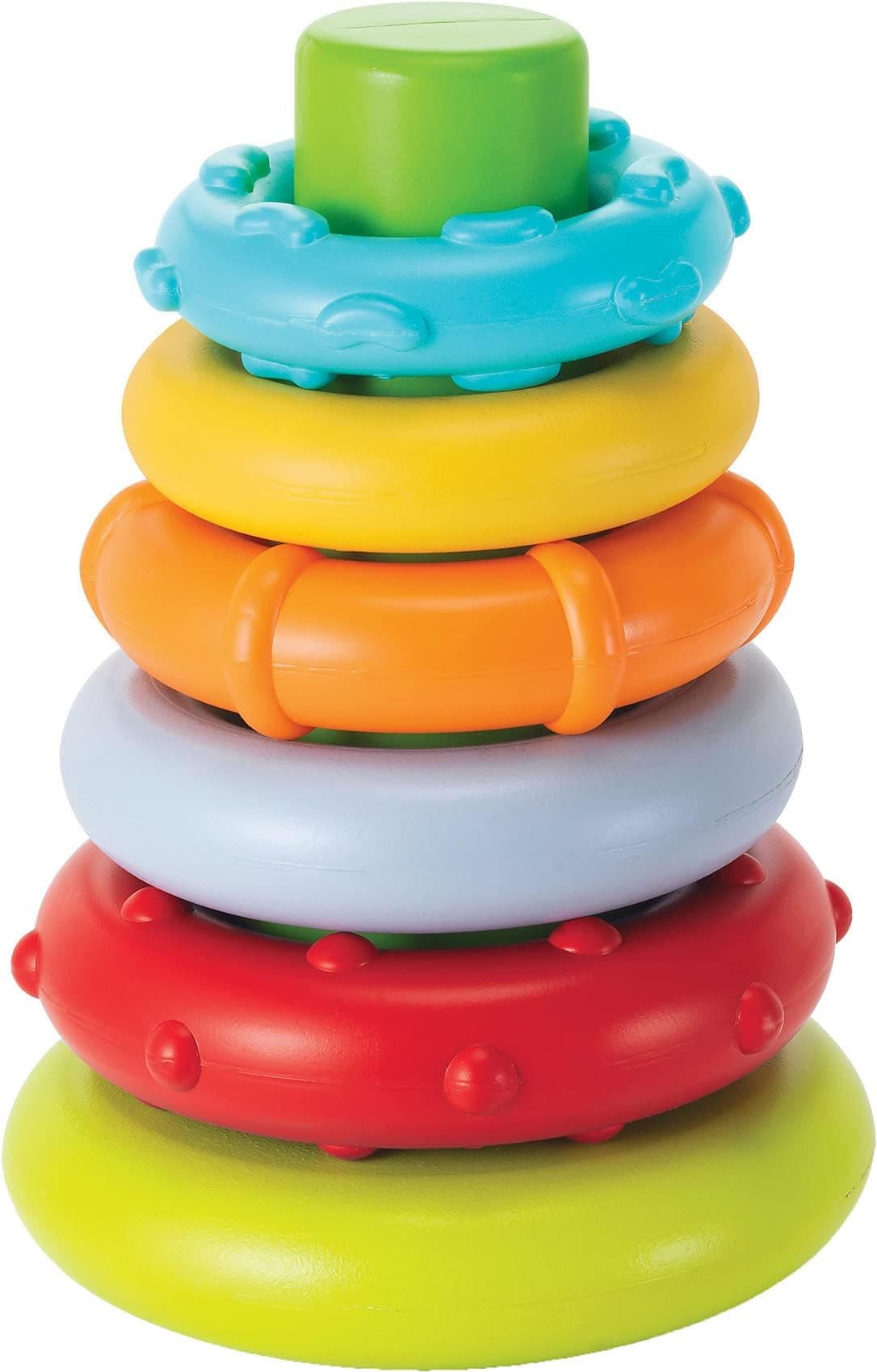 Rock'N Stack Rings Baby Activity , Learning & Developing Toys, Multicolor, Rock'N Stack Rings, Large