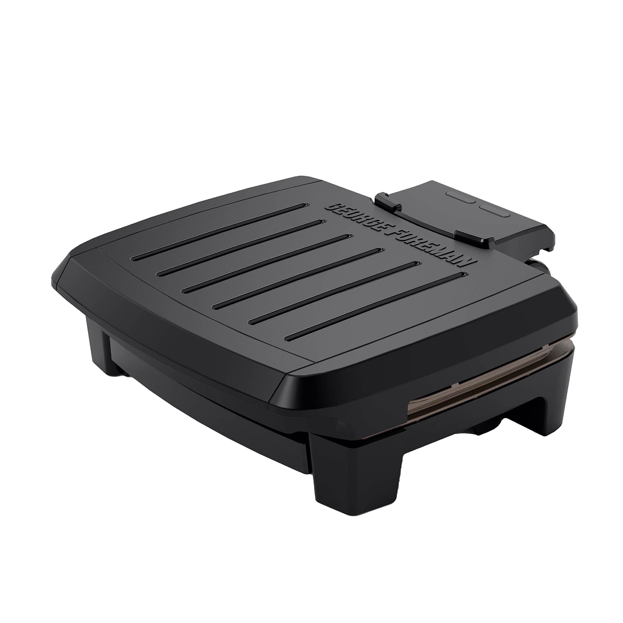 George Foreman GRES060BZ Submersible Grill Indoor, Black/Bronze