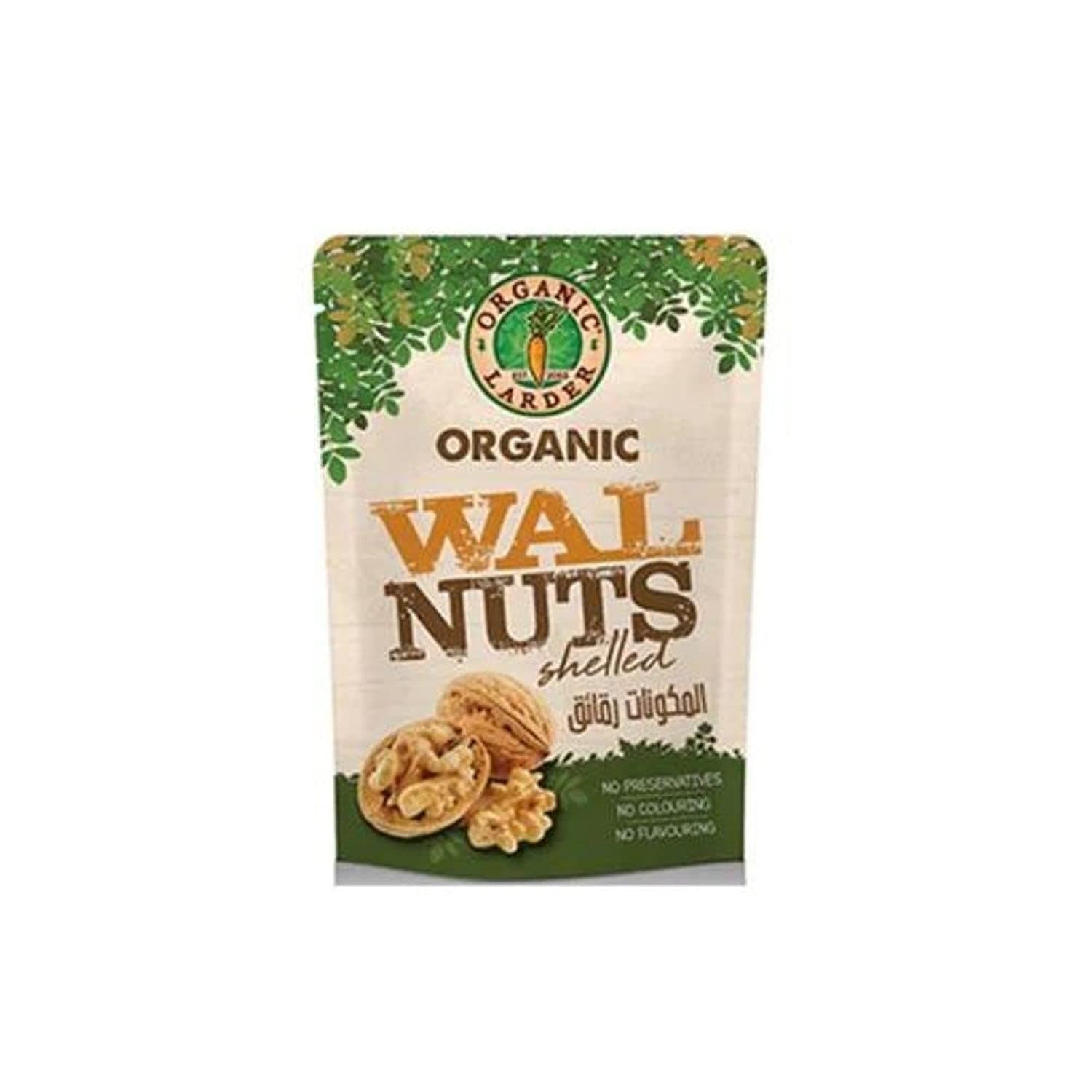 ORGANIC LARDER ORGANIC WALNUTS 100G