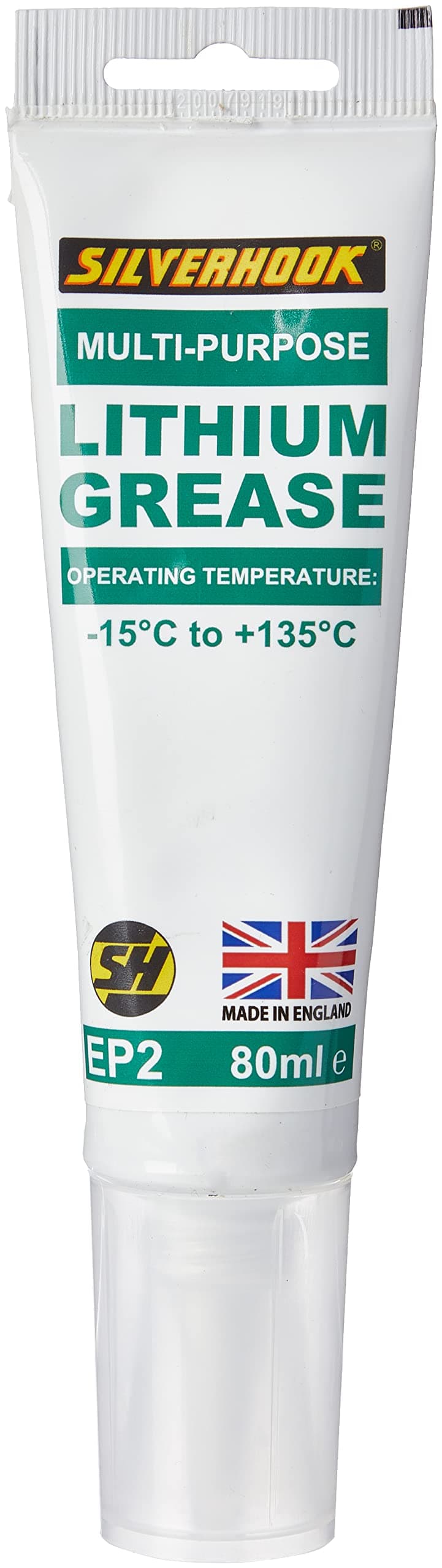 SILVERHOOKSGPGT01, Lithium Grease Tube, 80ml