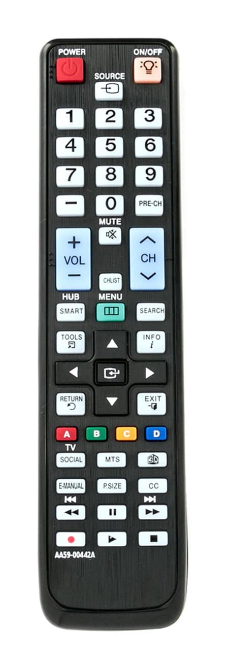 AA59-00442A Replace Remote Control for Samsung TV UN40D6400 UN40D6450 UN46D6400 UN46D6450 UN55D6400 UN55D6450