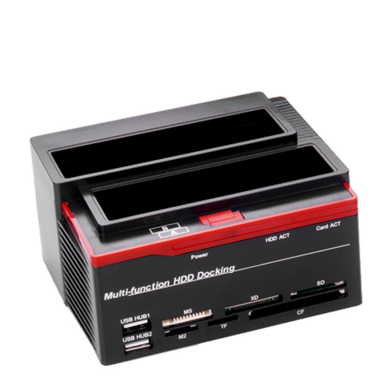 All in 1 SATA IDE HDD Docking Station For 2.5/3.5 Hard Disk MS/M2/XD/CF/SD/TF Card Reader Drive Docking Station Hard Enclosure