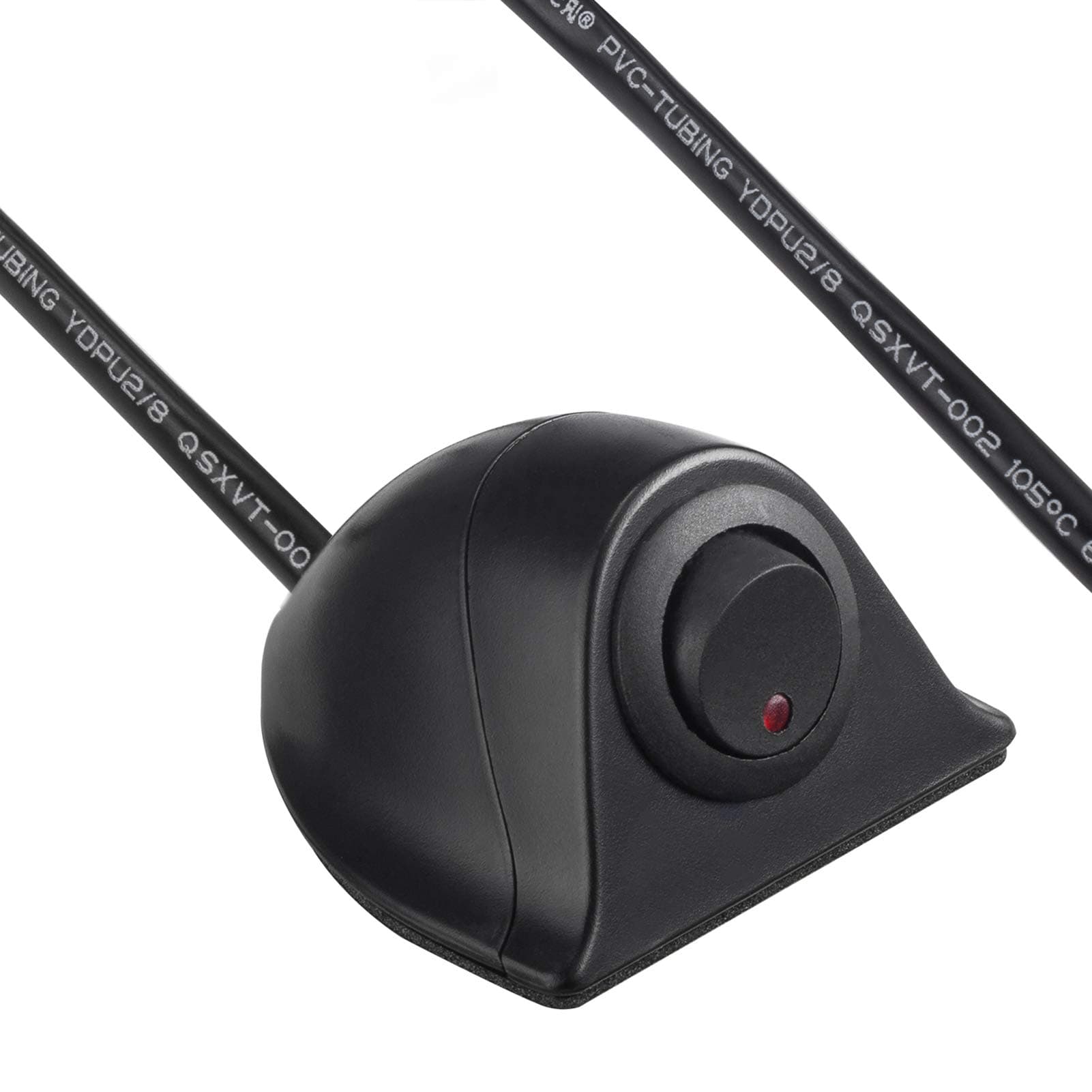 Car DIY Switch Paste Type Rocker Switch Off/ON Universal DC12V Switch for Fog Driving Lights neon Lights LED Light bar etc. (Black)