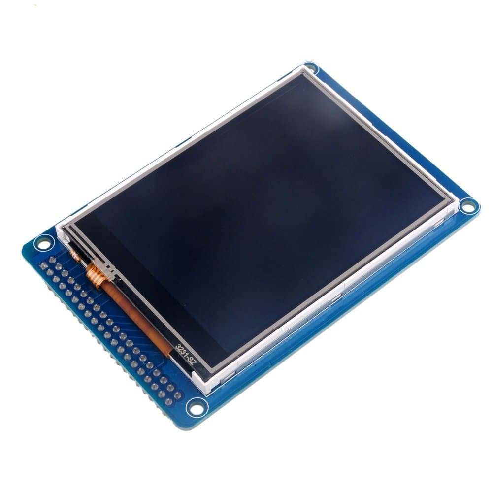 WIshioT WIshioT 3.2 inch TFT LCD Display Screen Touch Panel with ILI9341 Controller for Arduino Mega