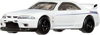 Premium Nissan Skyline R-33, Car Culture Circuit Legends Vehicles for Kids 3 Years Old & Up and Adult fans and Collectors, Premium Collection of Car Culture 1:64 Scale Vehicles, HRV99