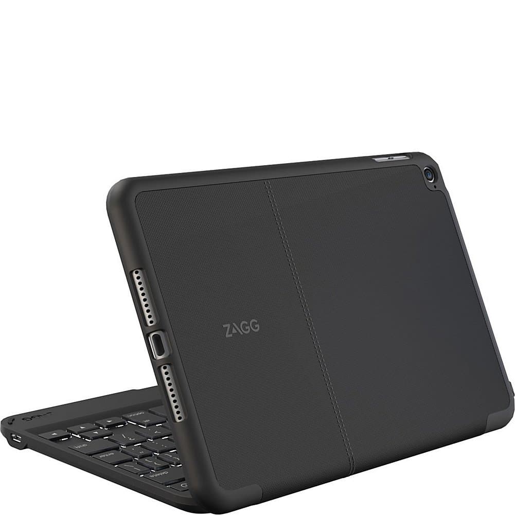 ZAGG Folio Case, Hinged with Backlit Bluetooth Keyboard for iPad mini 4 - Black
