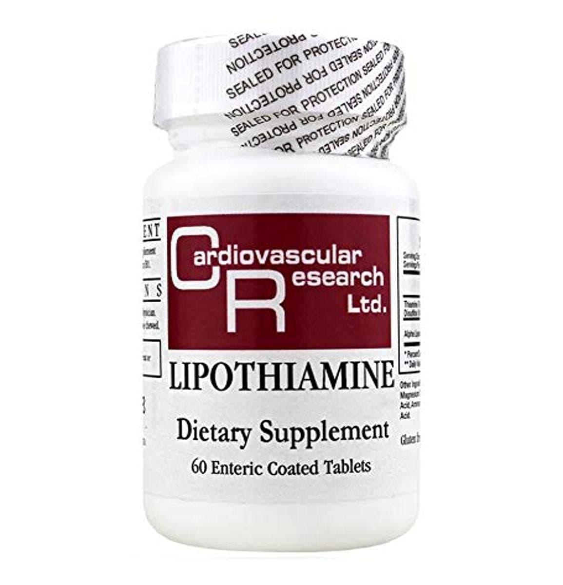 Ecological Formulas Lipothiamine, 60 Tabs