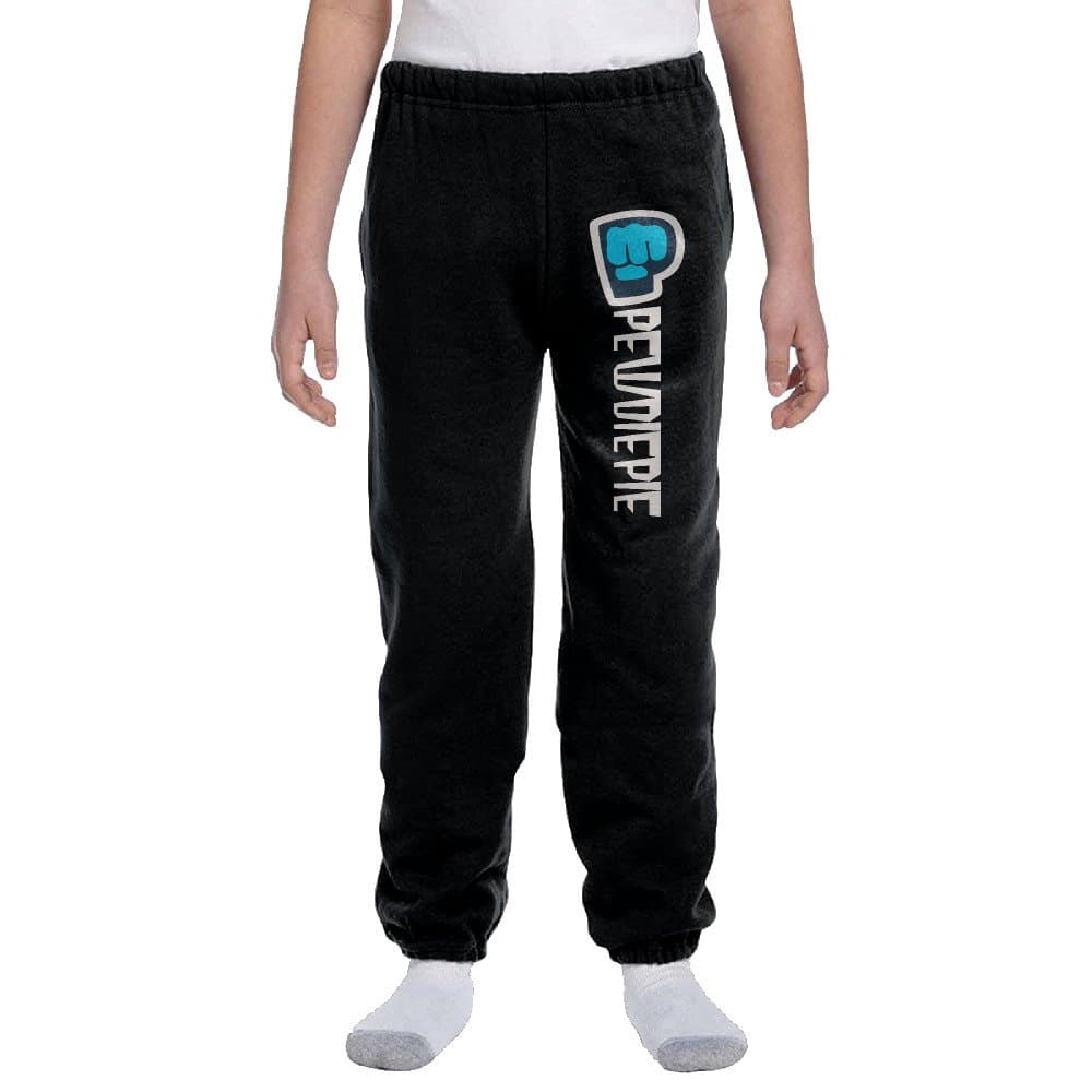 Deftad PewDiePie Logo Performance Sweatpants For Kids