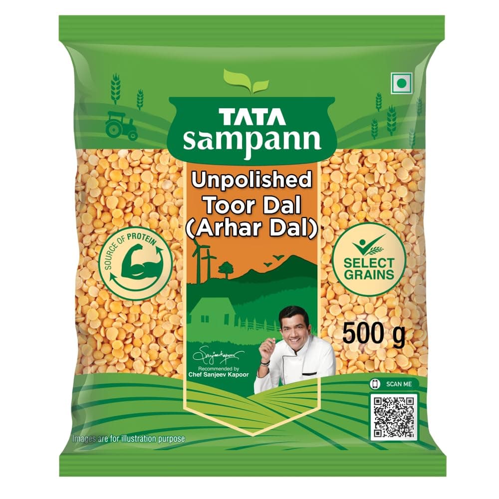 Tata Sampann Toor Dal, 500g
