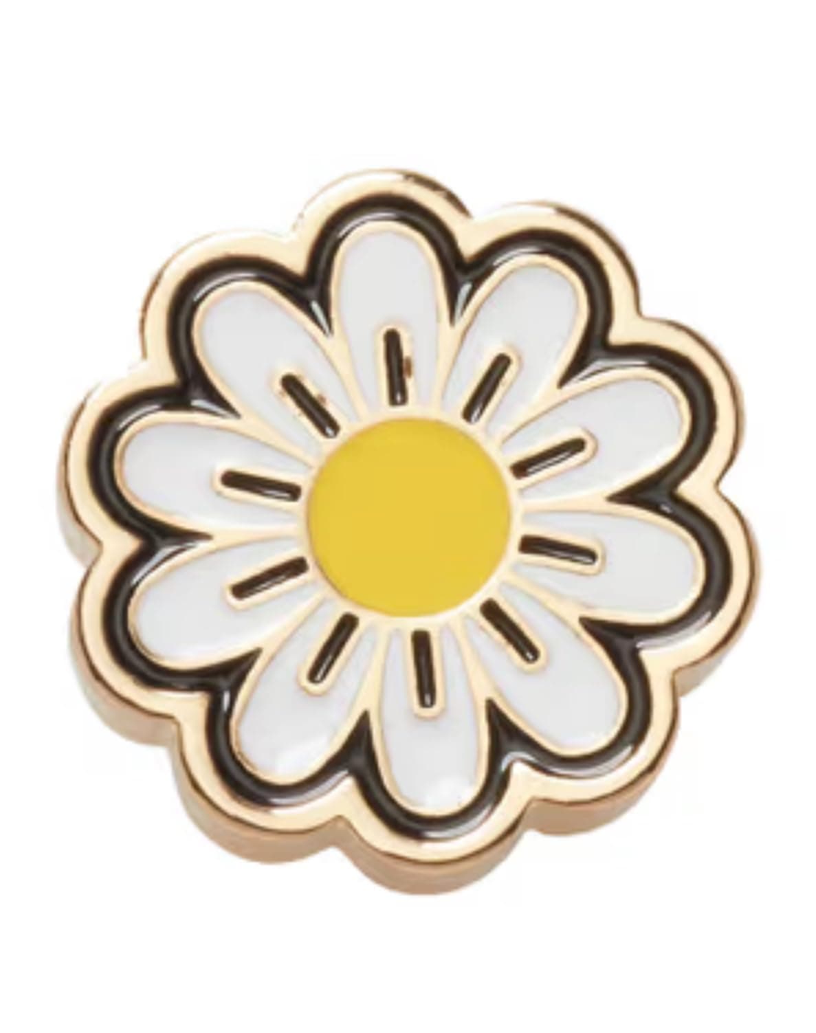 ELEVATED DAISY SHOE DECORATION CHARM 1 PCS