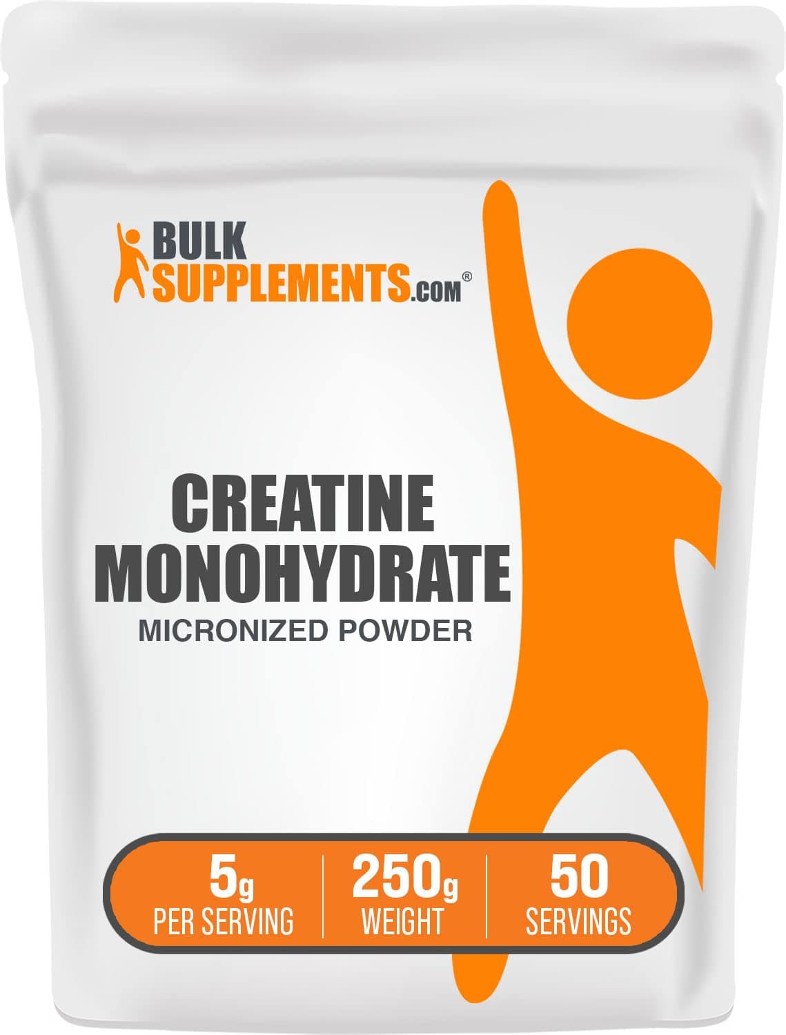 com Creatine Monohydrate Powder | Creatine Powder, 5g per Serving, Pure, Unflavored & Gluten Free, 250g