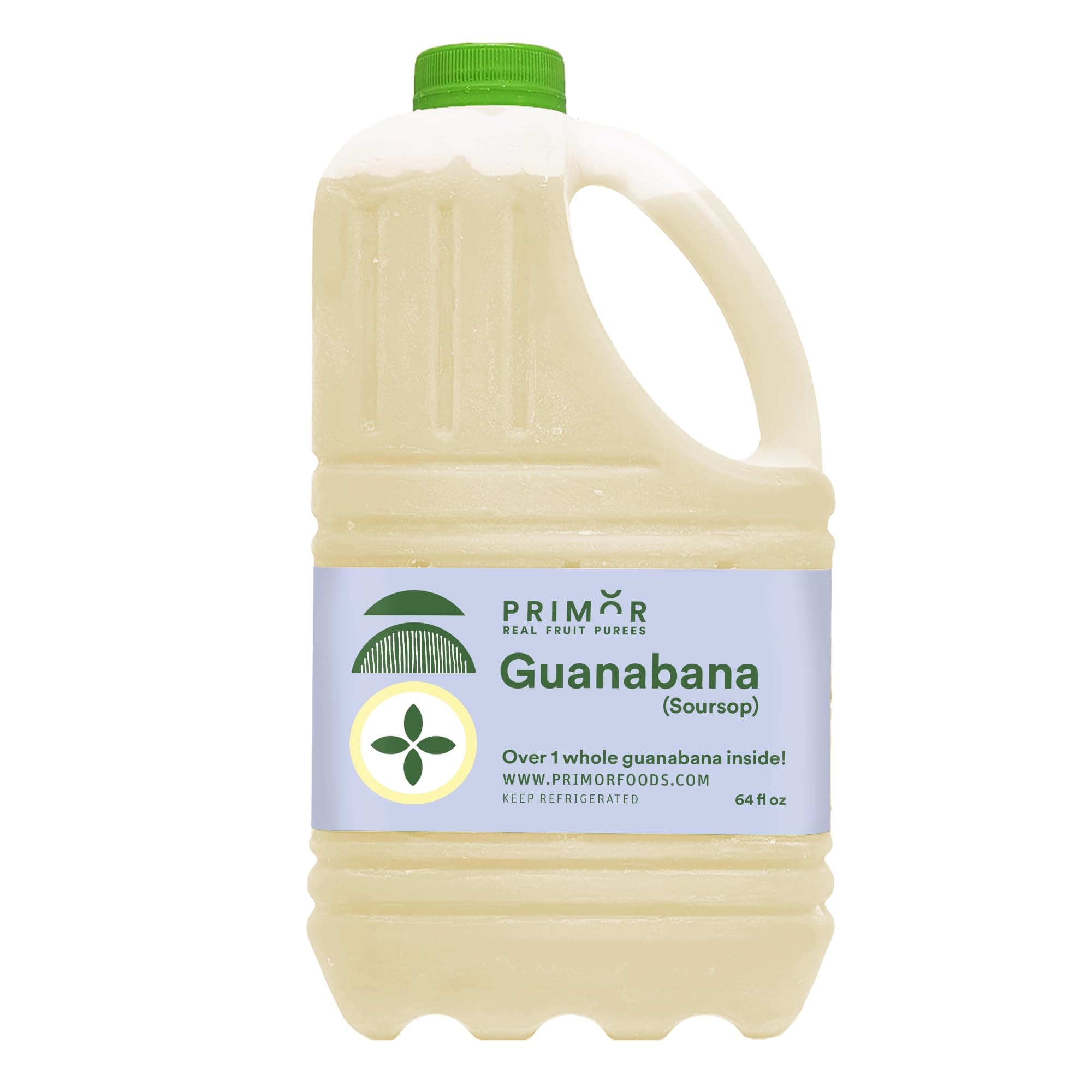 Fruit Purees | Made with Real Fruit | Countless Applications: Juices, Smoothies, Cocktails, Desserts, and More - Guanabana