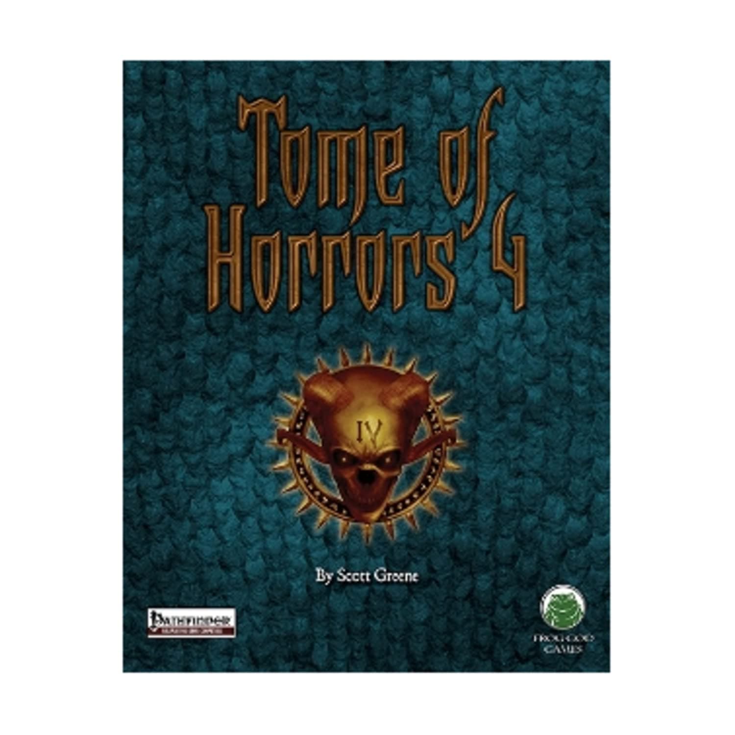 Tome of Horrors 4 (Pathfinder Version) Hardcover