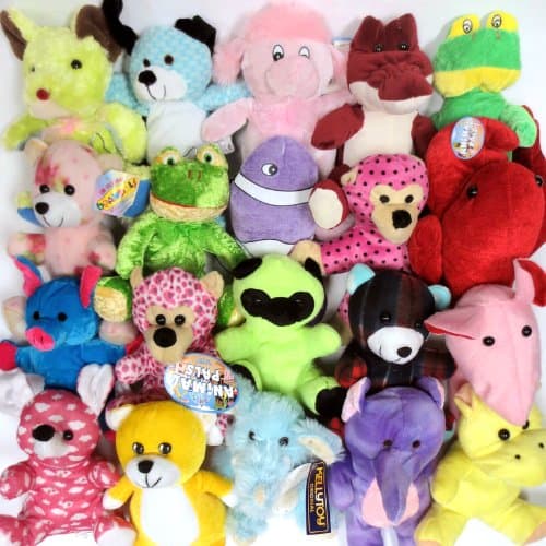 Discount Plush Small (7"-9") Generic Plush Mix - 125 pack
