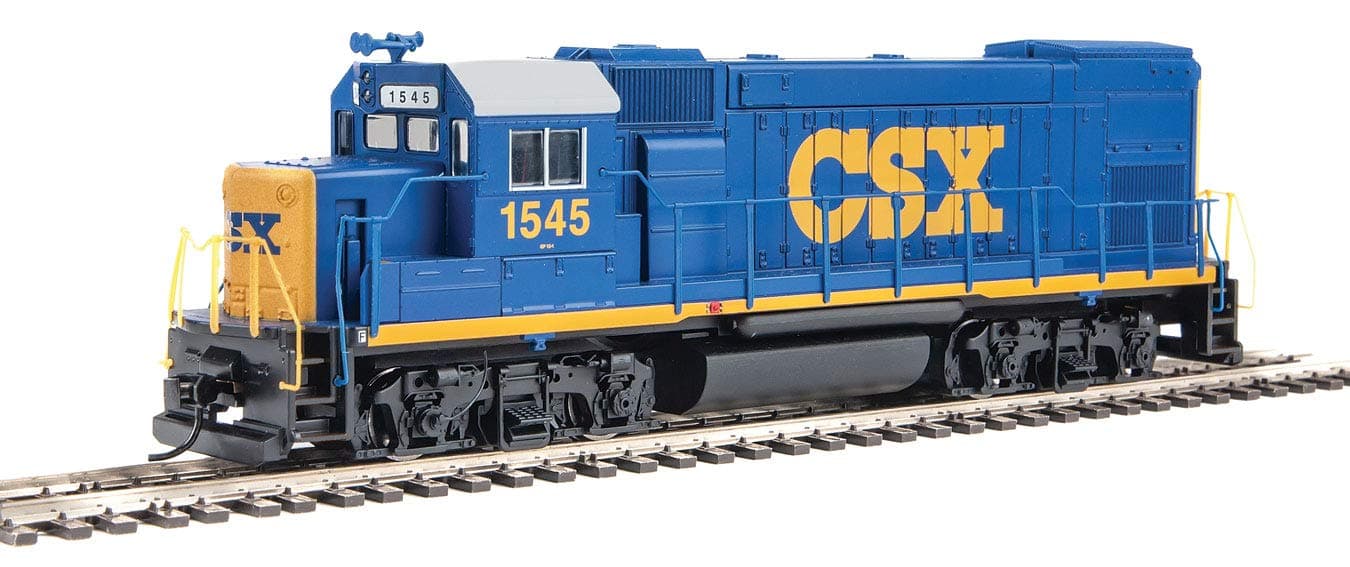 Trainline HO Scale Model EMD GP15-1 - Standard DC - CSX (YN3; Blue, Yellow, White