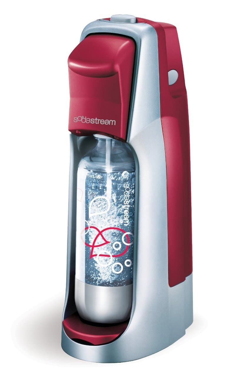 SodaStream Fountain Jet Starter Kit, Red